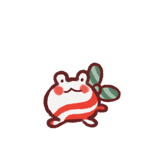 Frogbert (Candy Cane)